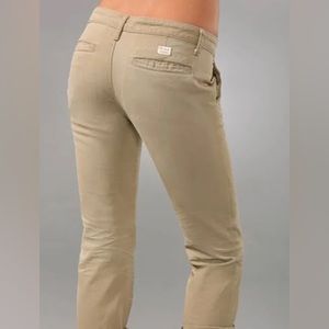 AG Jeans • Standard Issue Ex-Boyfriend Khaki Crop, Regulations, Boyfriend Cut 31